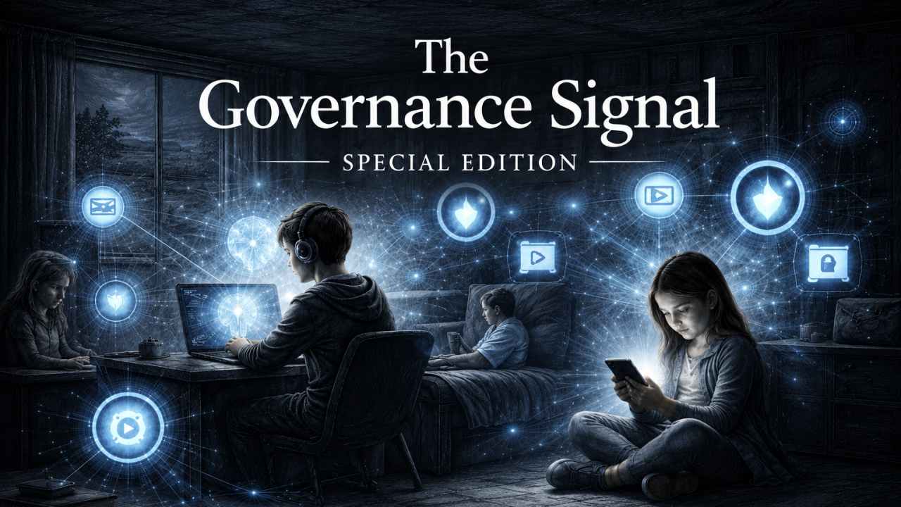 The Governance Problem You Haven't Named Yet: AI in the Hands of Your Children